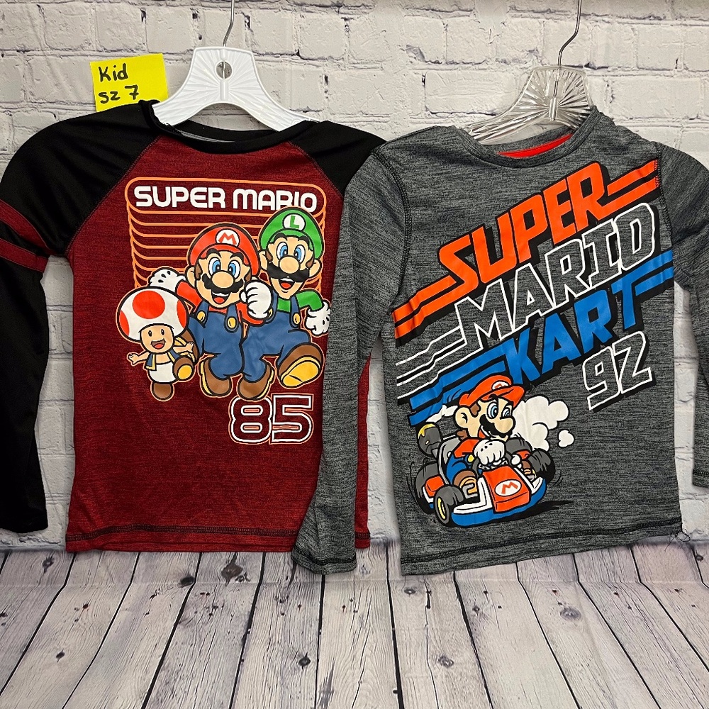 Mario activewear shirts